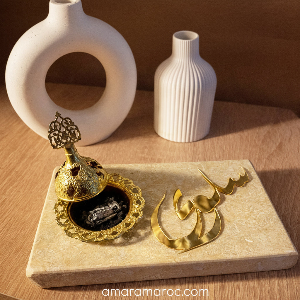 Amara Luxe Name Bakhoor Burner